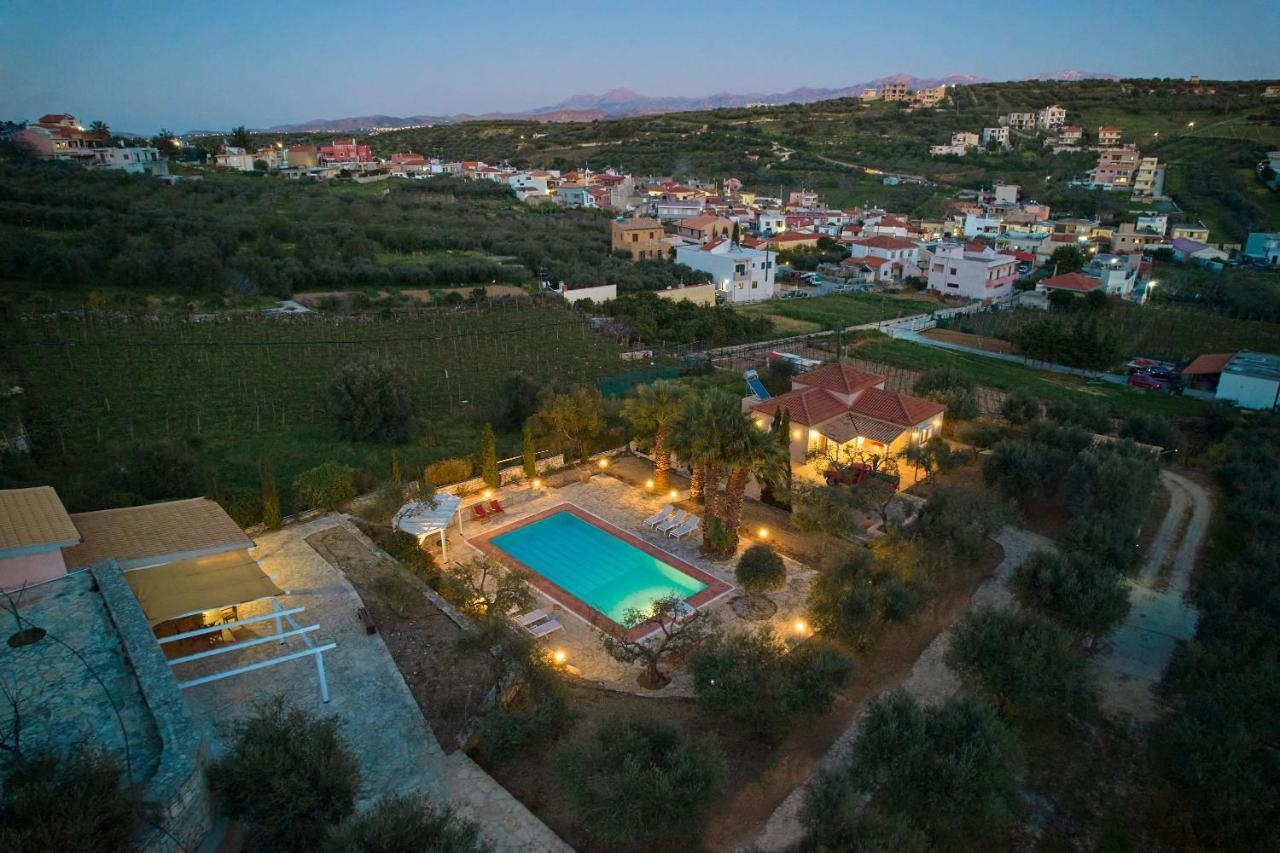 The Olive Grove Villas With Swimming Pool And Breakfast Archanes Exterior photo