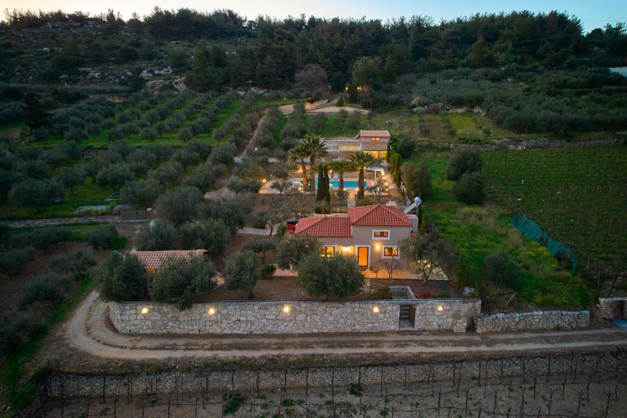 The Olive Grove Villas With Swimming Pool And Breakfast Archanes Exterior photo